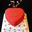 Red and Gold Wedding or Engagement Cake.jpg